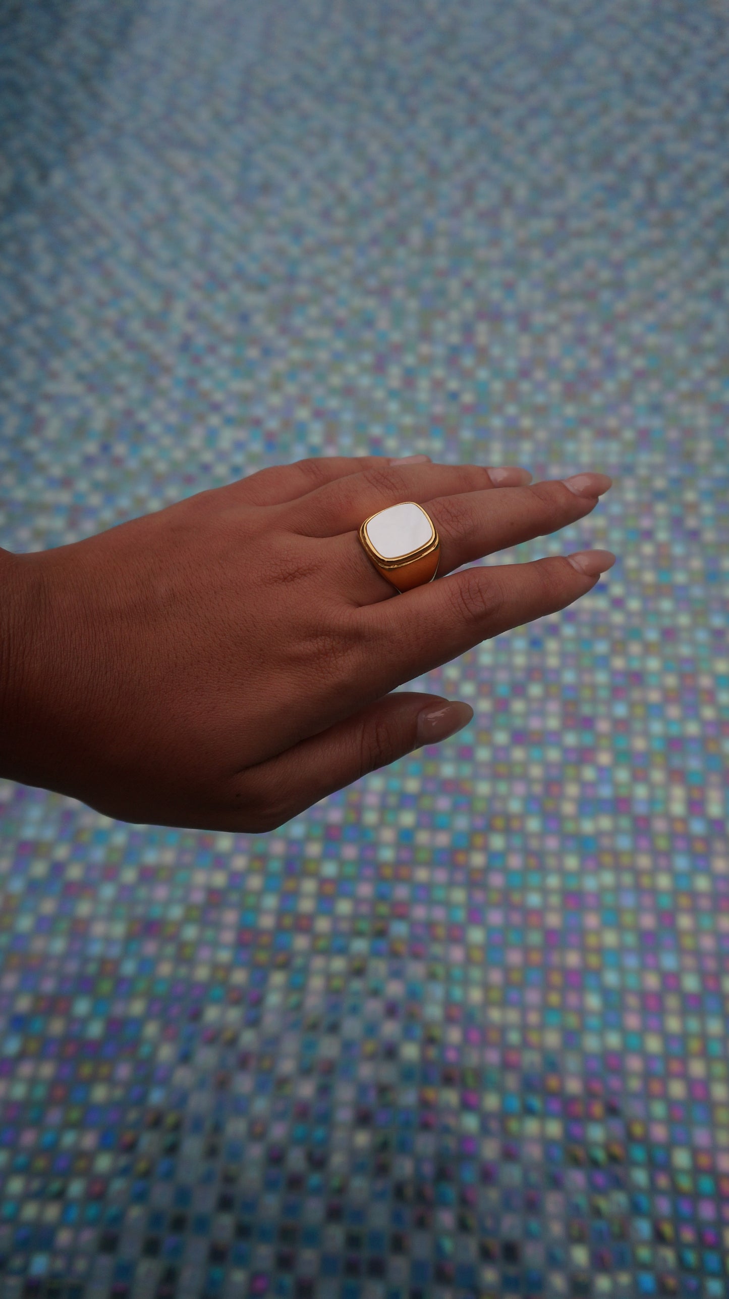 Mother of Pearl Ring