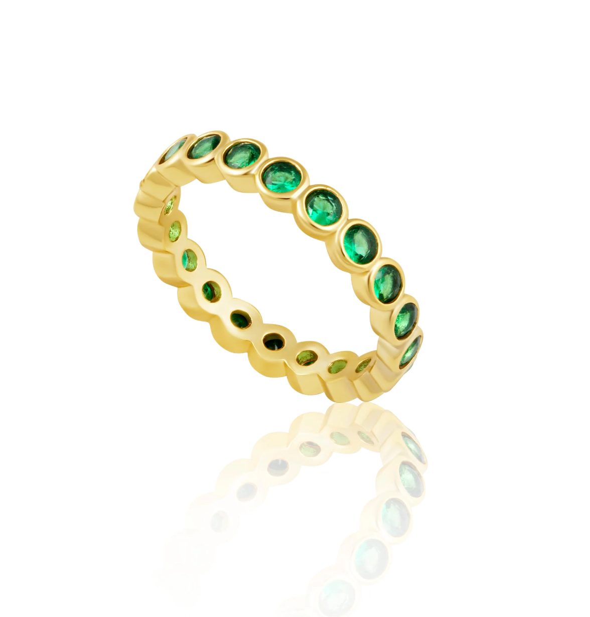 Eternity Ring- Emerald