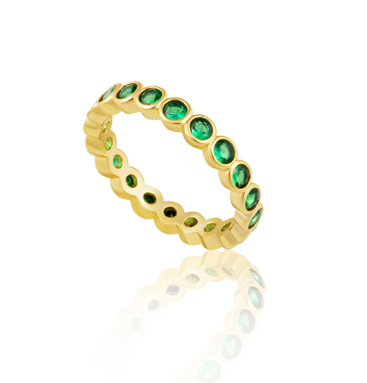 Eternity Ring- Emerald