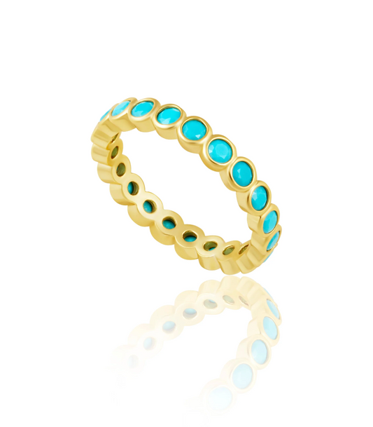 Eternity Ring- Turquoise