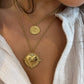 Double Coin Necklace